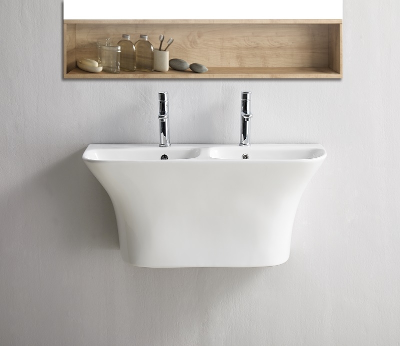 Раковина CeramaLux 100 G-760 Белая от магазина ЛесКонПром.ру