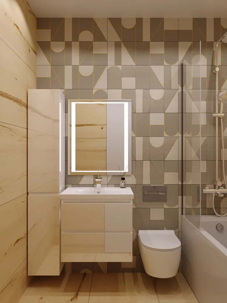 Зеркало Style Line Прованс 70 с подсветкой от магазина ЛесКонПром.ру