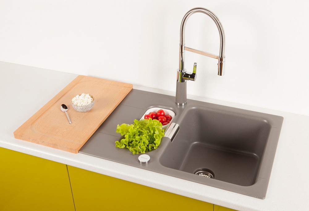 Кухонная мойка WEMBLEY 60D CRISTADUR 700965 SCHOCK от магазина ЛесКонПром.ру