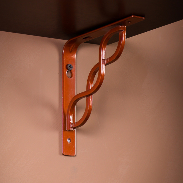 Кронштейн Скролл 200х200 медь от магазина ЛесКонПром.ру