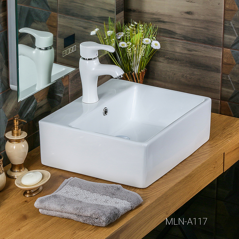 Раковина Melana 48 MLN-A117 Белая от магазина ЛесКонПром.ру