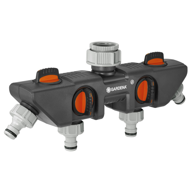 Распределитель воды Gardena 4-канальный от магазина ЛесКонПром.ру