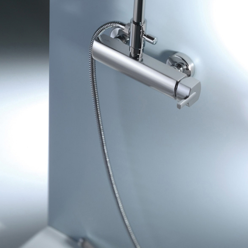 Душевая система Webert Azeta AZ870105015PVC Хром от магазина ЛесКонПром.ру