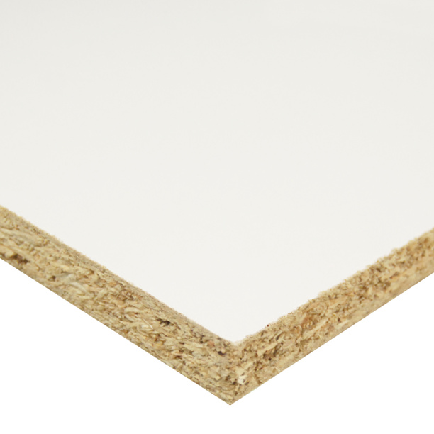 Плита ЛДСП Белая 0101SM 2800х2070х16 мм от магазина ЛесКонПром.ру