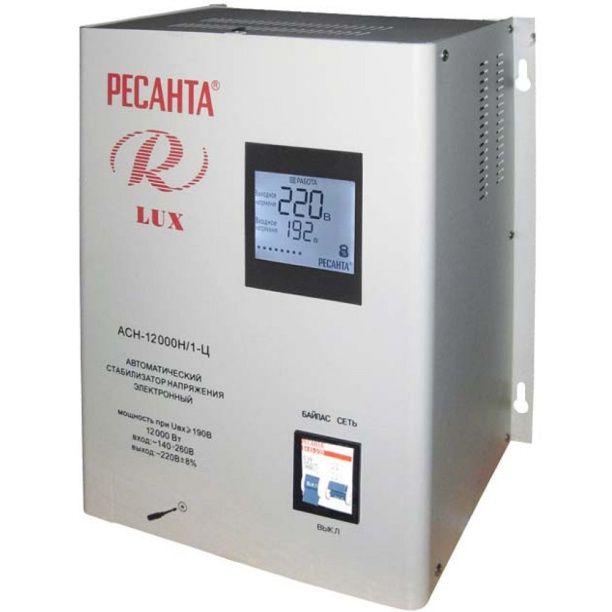 Стабилизатор настенный Ресанта 12 кВт от магазина ЛесКонПром.ру