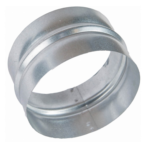 Соединитель оцинкованный d100 мм от магазина ЛесКонПром.ру