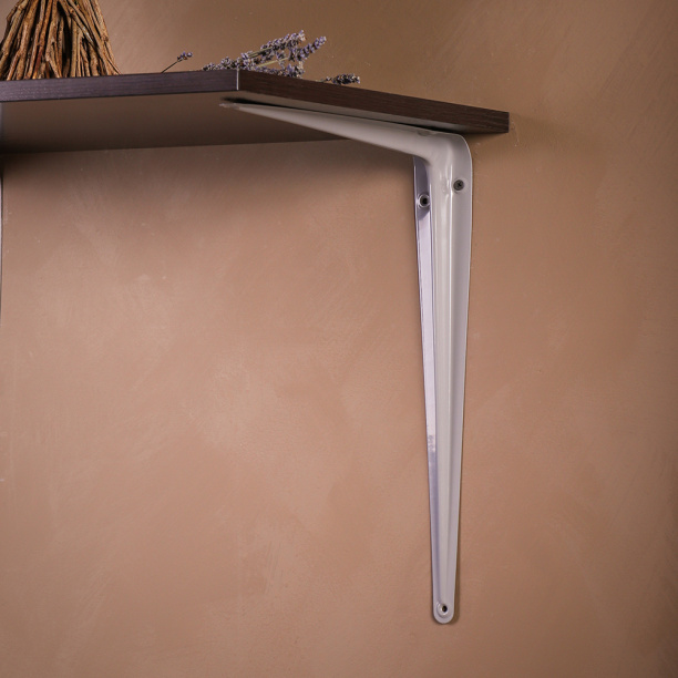 Кронштейн Практик 400х350 мм серый от магазина ЛесКонПром.ру