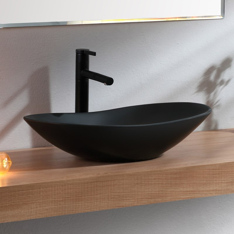 Раковина-чаша Mira 62 MR-6236B Черная матовая от магазина ЛесКонПром.ру