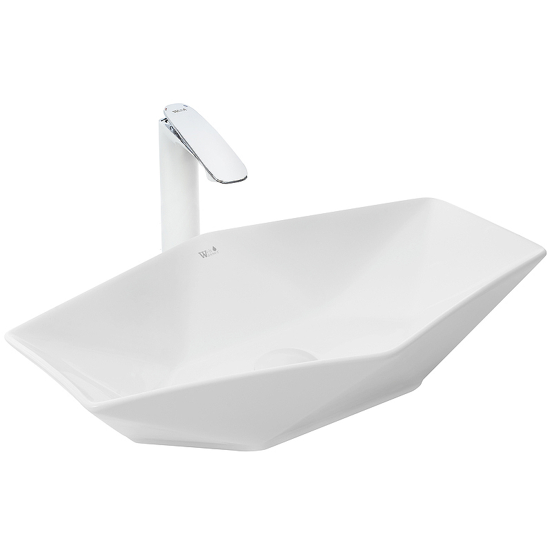 Раковина-чаша WeltWasser Elbach 1138 57 10000004585 Белый глянец от магазина ЛесКонПром.ру