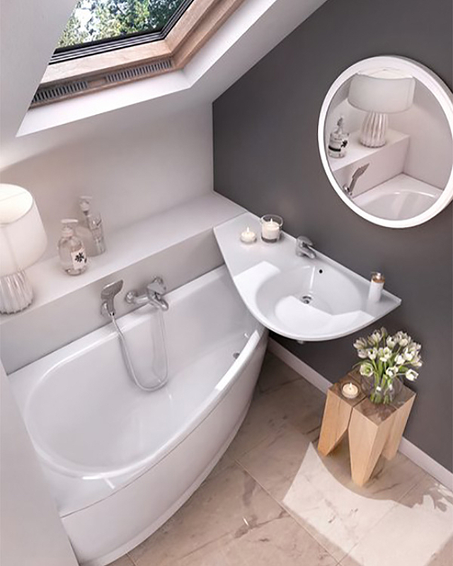 Раковина Ravak Avocado 85 L XJ1L1100000 Белая от магазина ЛесКонПром.ру