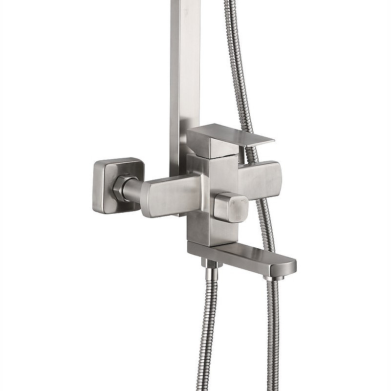 Душевая система Haiba HB24803 Нержавеющая сталь от магазина ЛесКонПром.ру