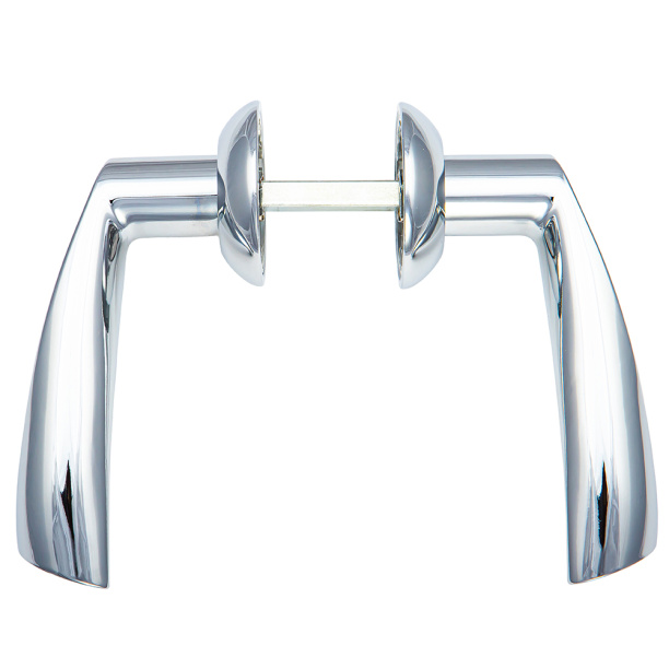 Ручки дверные NEODECO LA-723 хром от магазина ЛесКонПром.ру