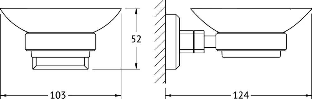 Мыльница Artwelle Hagel 9922A от магазина ЛесКонПром.ру