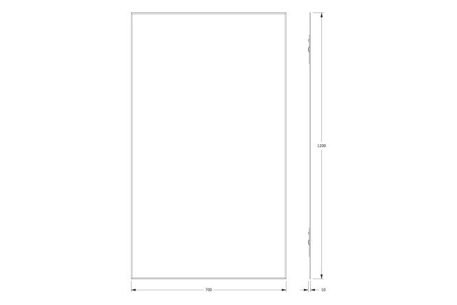 Зеркало с фацетом EVOFORM Standard 80545597 от магазина ЛесКонПром.ру