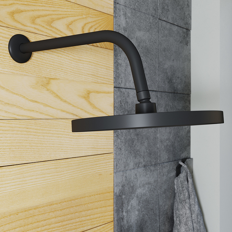 Верхний душ Iddis SpaHome SPA26BPi64 Черный от магазина ЛесКонПром.ру