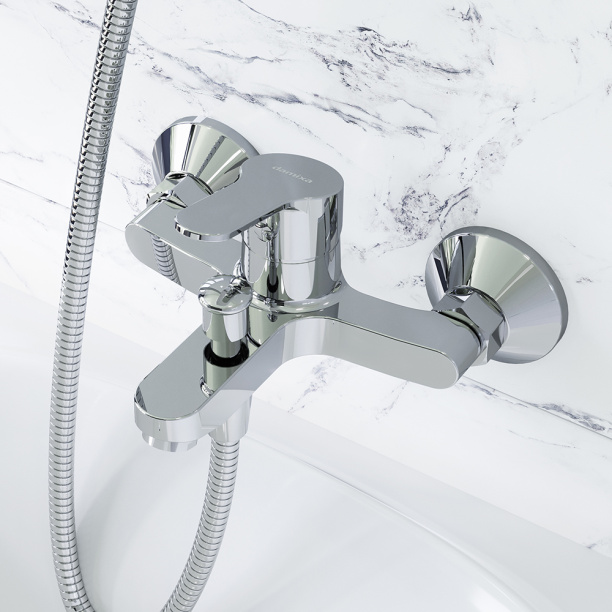 Смеситель для ванны Damixa Willow хром от магазина ЛесКонПром.ру