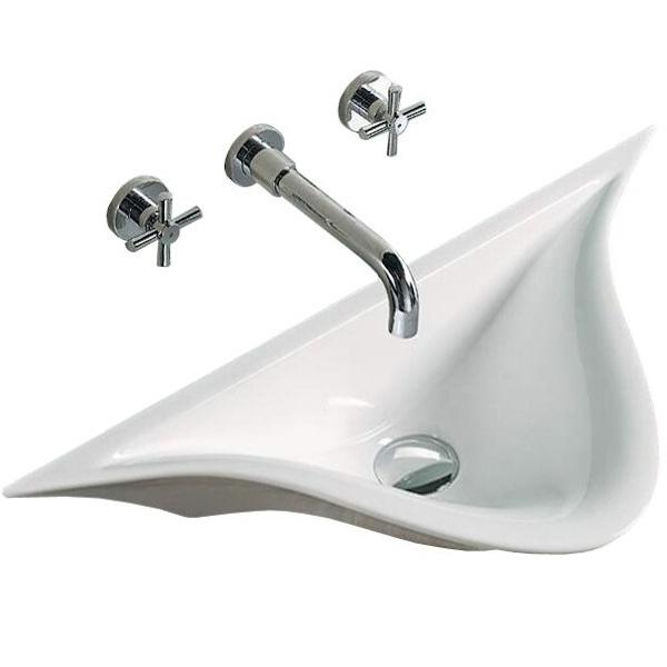 Раковина Melana 33 MLN-78205 Белая от магазина ЛесКонПром.ру