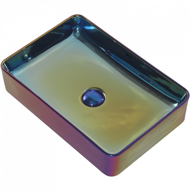 Раковина-чаша Abber Rechteck 51 AC2207Regen Хамелеон от магазина ЛесКонПром.ру