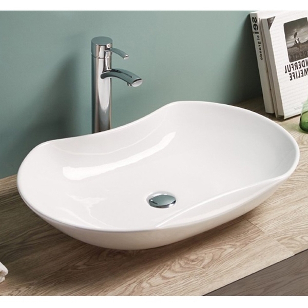 Раковина Melana 66 MLN-78124 Белая от магазина ЛесКонПром.ру