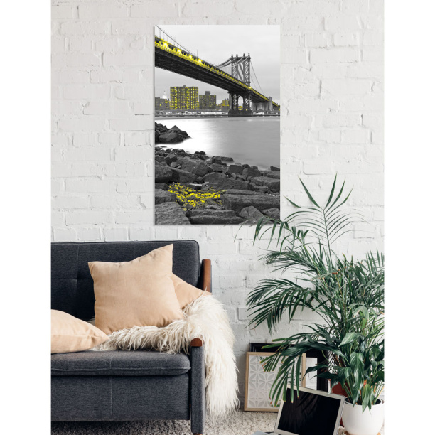 Канвас 70х110 см Мост от магазина ЛесКонПром.ру