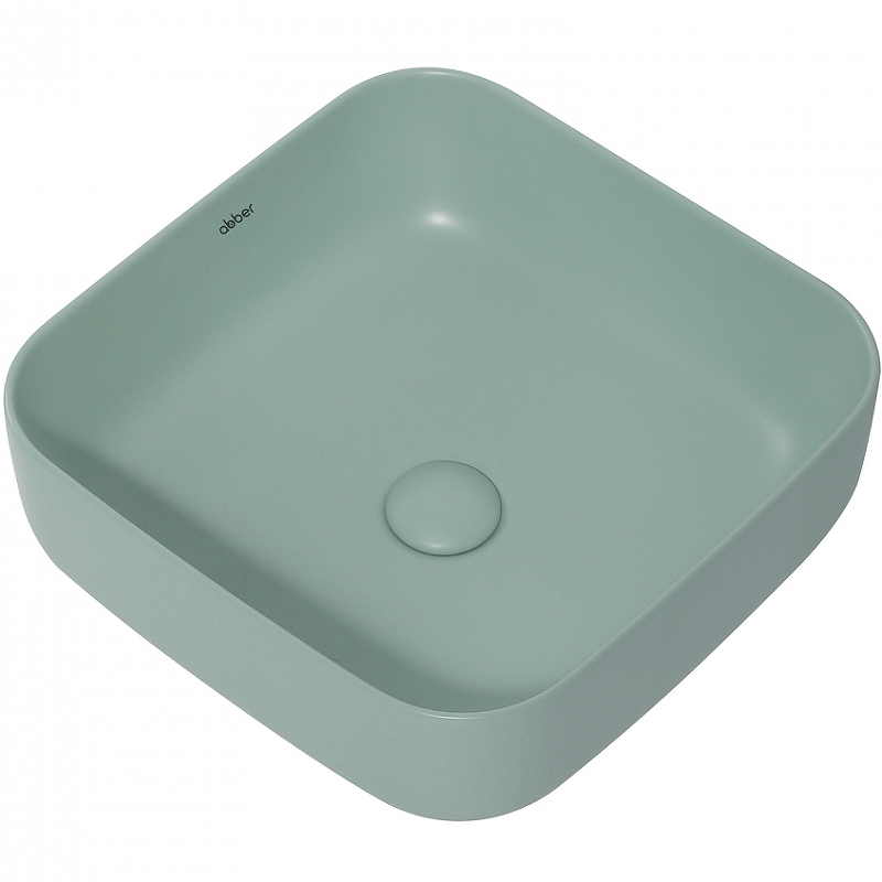 Раковина-чаша Abber Rechteck 39 AC2211MCG Светло-зеленая матовая от магазина ЛесКонПром.ру