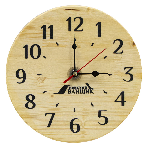Часы для предбанника Невский банщик от магазина ЛесКонПром.ру