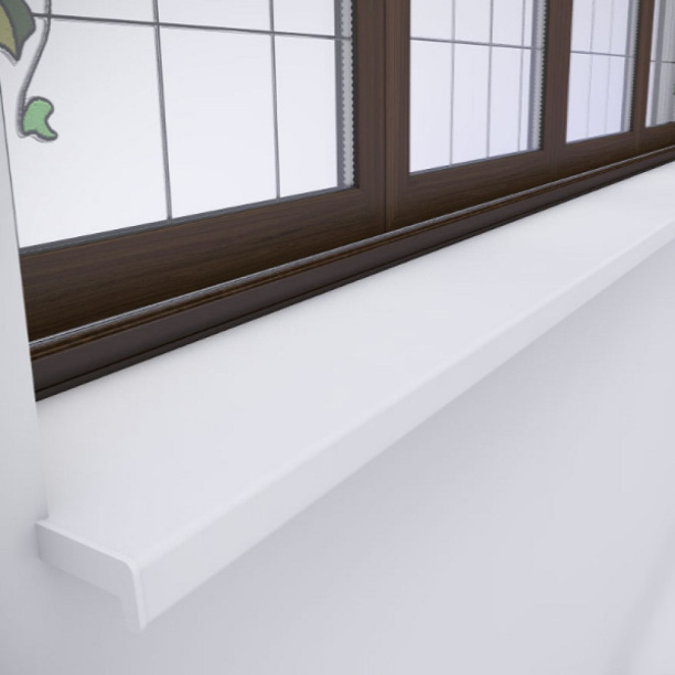 Подоконник ПВХ белый 200х1500 мм от магазина ЛесКонПром.ру