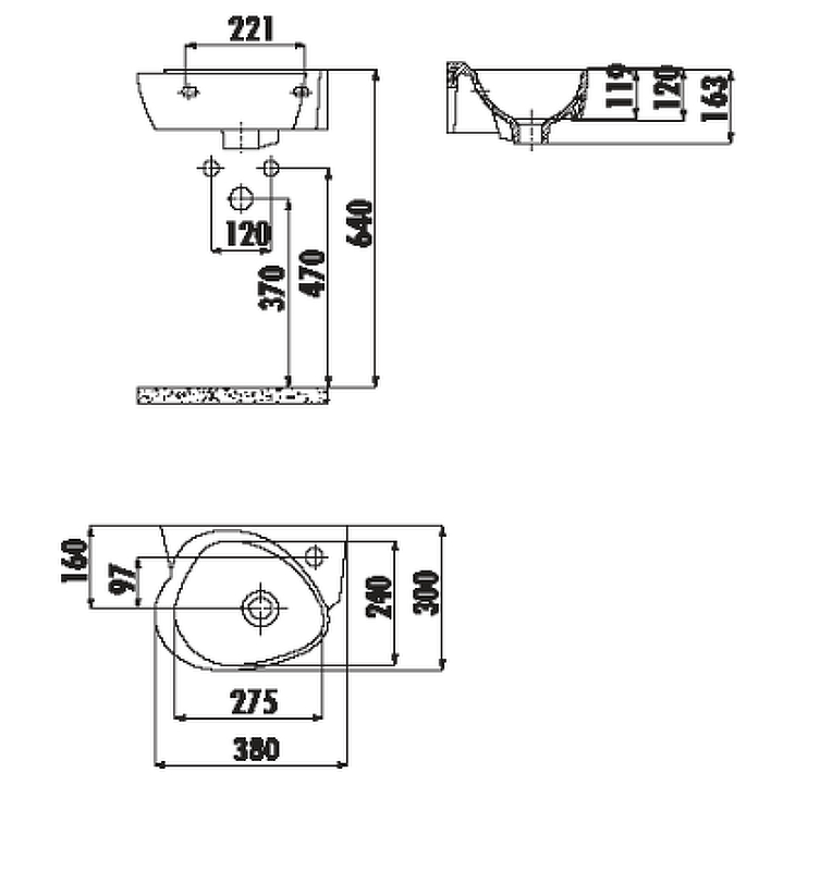 Раковина Creavit Cocuk 38 CK035-00CB00E-0000 Белая от магазина ЛесКонПром.ру