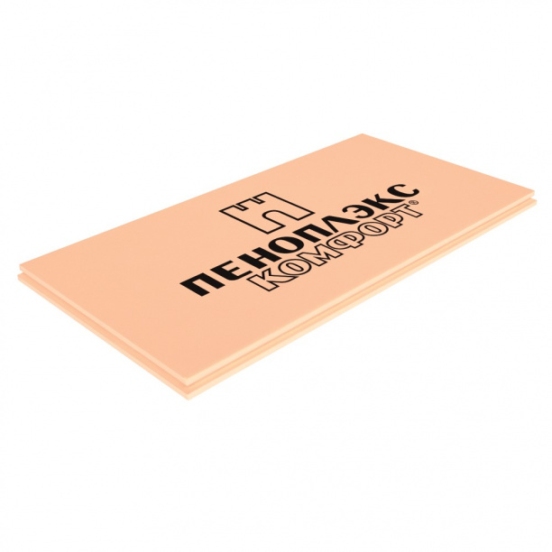 Экструдированный пенополистирол ПЕНОПЛЭКС КОМФОРТ 1185х585х40 мм от магазина ЛесКонПром.ру