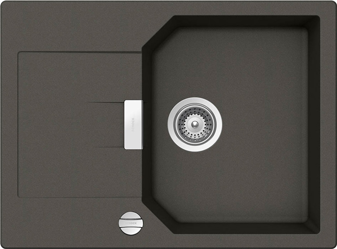 Кухонная мойка + MANHATTAN 45D CRISTALITE 701003 SCHOCK от магазина ЛесКонПром.ру