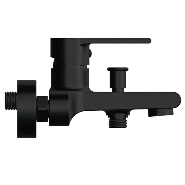 Смеситель для ванны Cersanit Brasko Black черный от магазина ЛесКонПром.ру