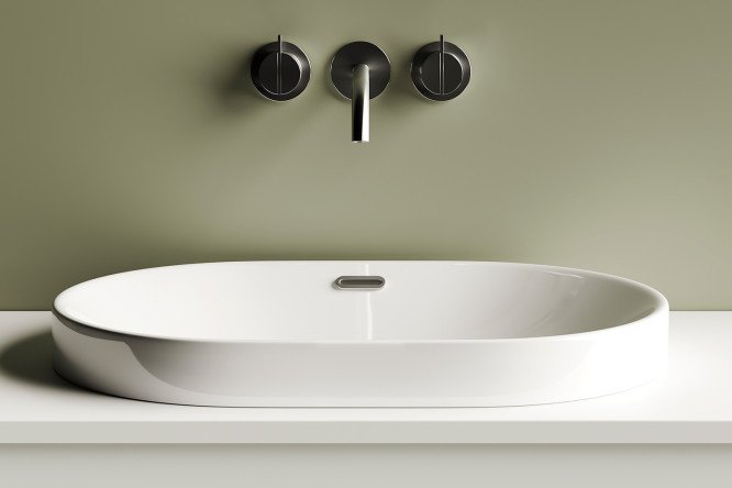 Умывальник встраиваемый сверху CERAMICA NOVA Element 80551190 от магазина ЛесКонПром.ру