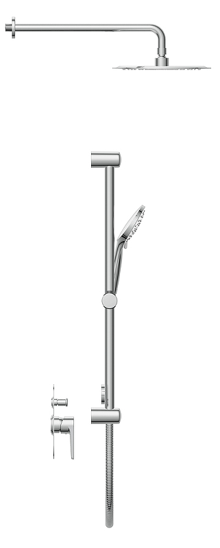 Душевая система Cersanit Moduo 64087 Хром от магазина ЛесКонПром.ру