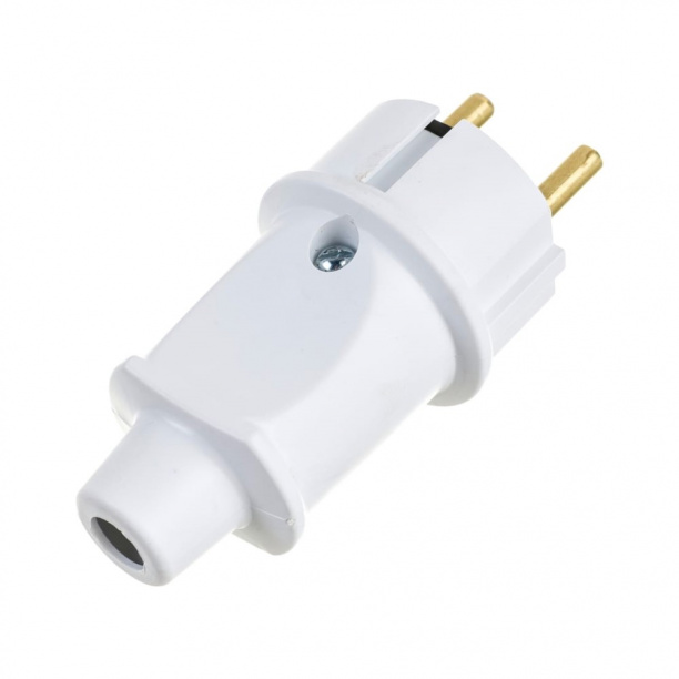 Вилка без заземления СВЕТ В16-006 от магазина ЛесКонПром.ру