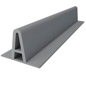 А-профиль h50 (2 м), серый от магазина ЛесКонПром.ру