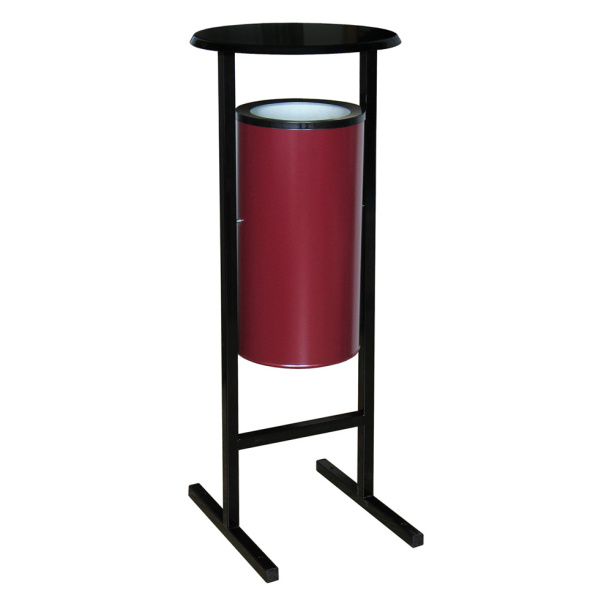 Урна уличная 25x51 см с козырьком от магазина ЛесКонПром.ру