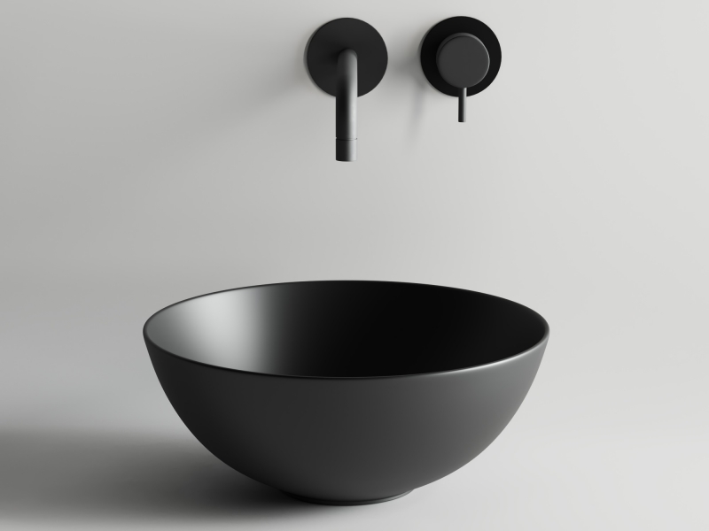 Раковина-чаша Ceramica Nova Element 35 CN6004 Черная матовая от магазина ЛесКонПром.ру
