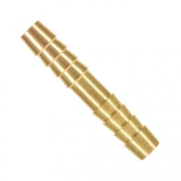 Соединитель для шлангов d10 мм латунь от магазина ЛесКонПром.ру