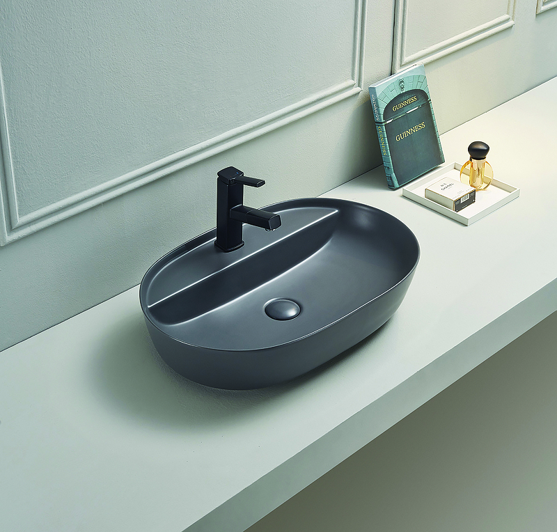 Раковина-чаша CeramaLux 62 78325XMDH Серая матовая от магазина ЛесКонПром.ру