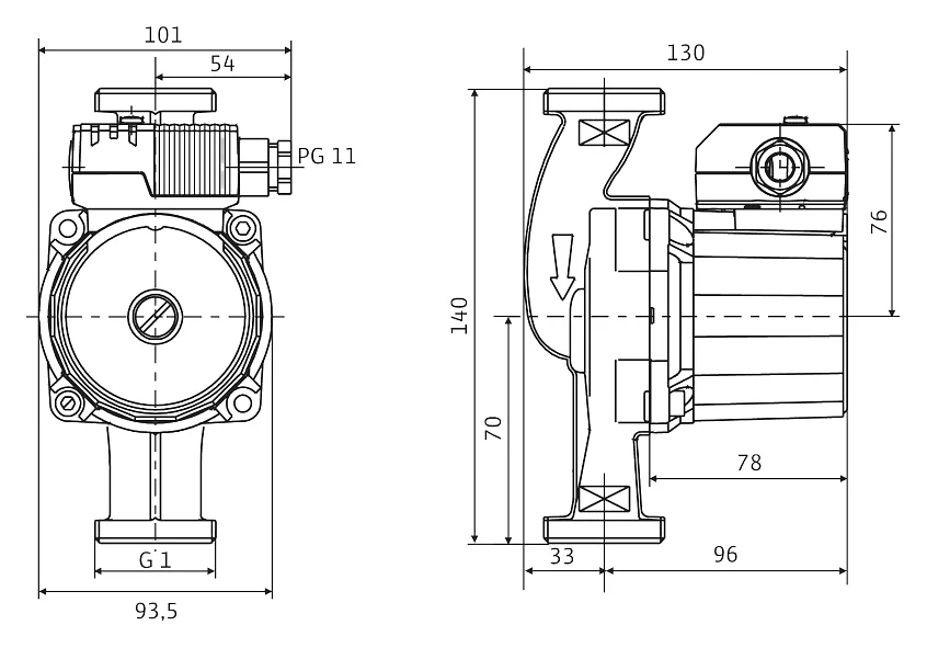 Циркуляционный насос Wilo STAR-Z 20/1 от магазина ЛесКонПром.ру
