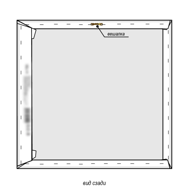 Канвас 40х50 см Лесной пруд от магазина ЛесКонПром.ру