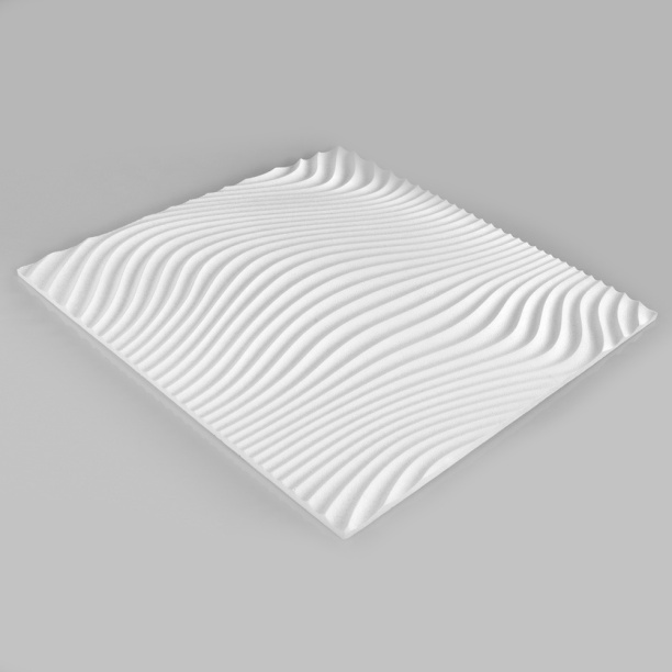 Плита потолочная С2027 50х50 см белая от магазина ЛесКонПром.ру