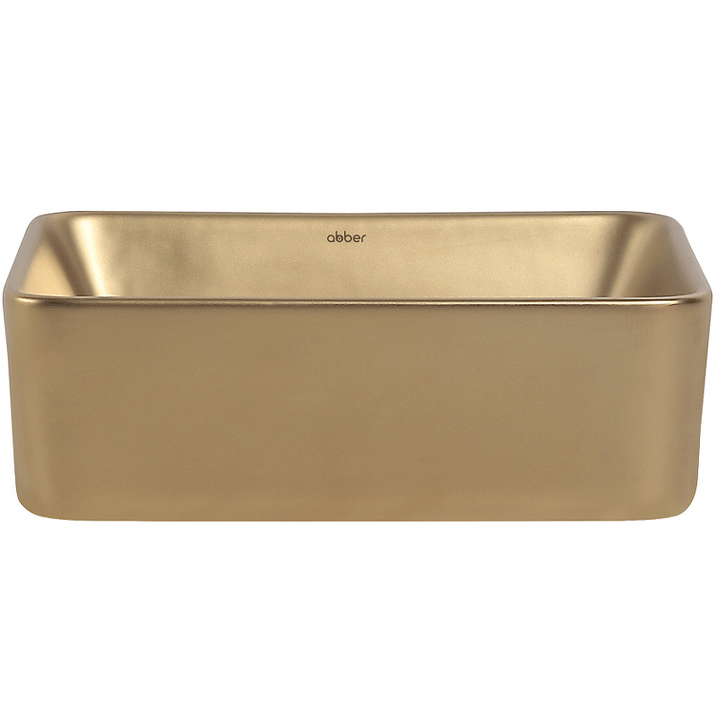 Раковина-чаша Abber Rechteck 40 AC2213MMG Золото матовое от магазина ЛесКонПром.ру