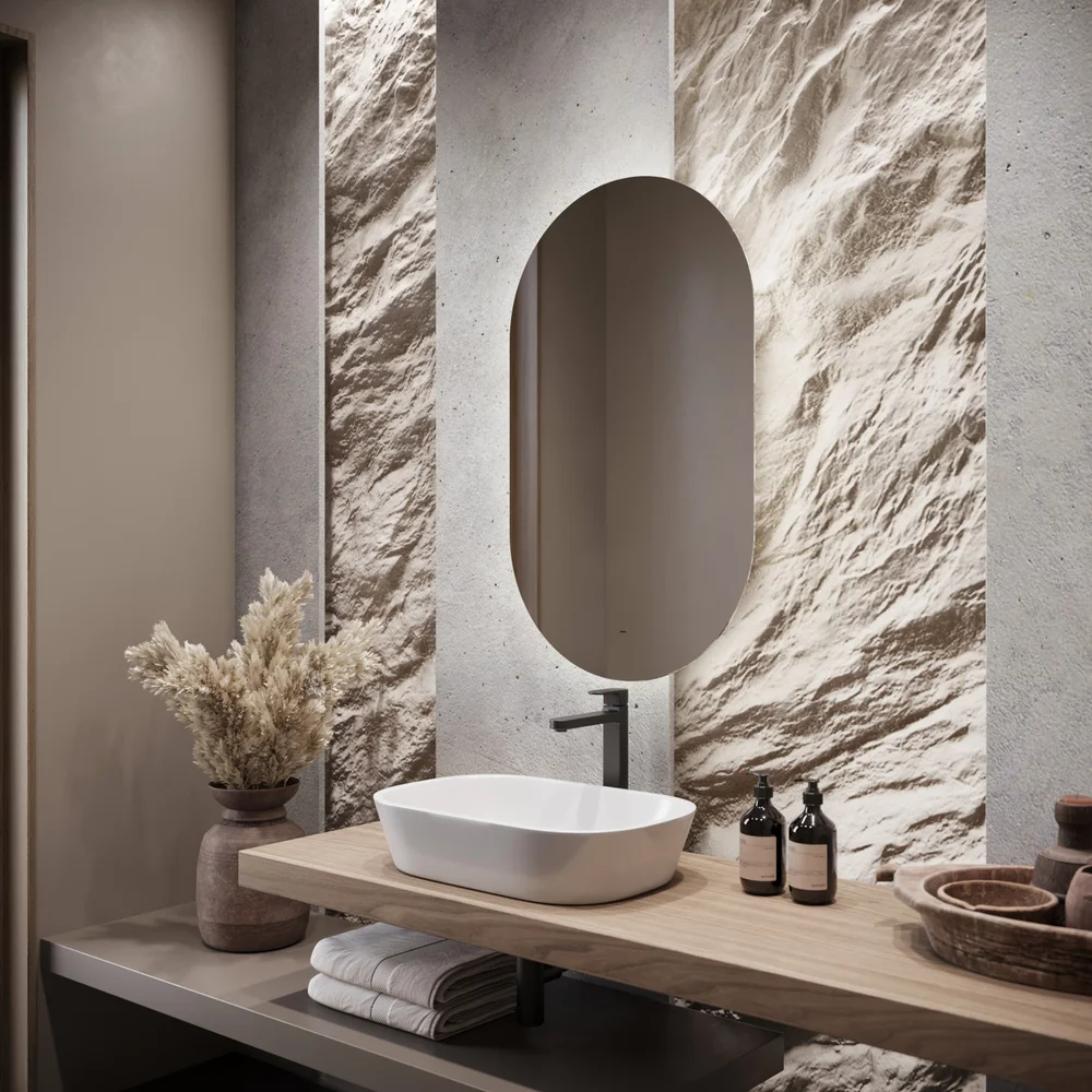 Зеркало DIWO Углич 60 с подсветкой от магазина ЛесКонПром.ру