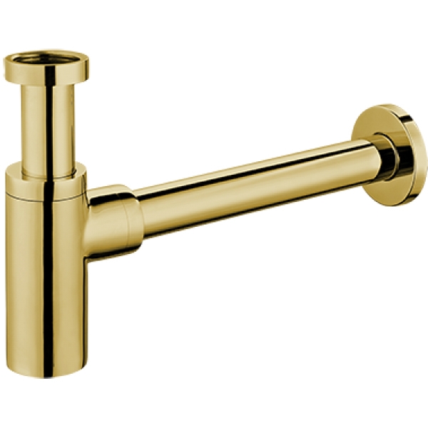 Сифон для раковины CeramaLux RD015 Золото от магазина ЛесКонПром.ру