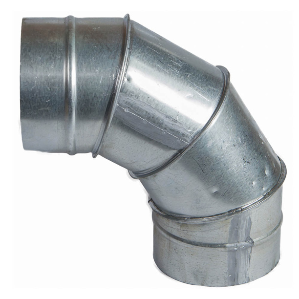 Отвод оцинкованный 200/90 от магазина ЛесКонПром.ру