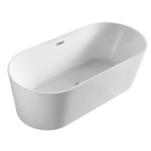 Акриловая ванна Loranto Bristol 180х80 см отдельностоящая от магазина ЛесКонПром.ру