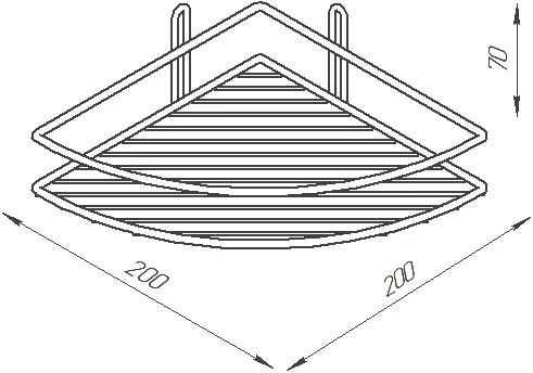 Полка DIWO Смоленск П16144 черный муар от магазина ЛесКонПром.ру