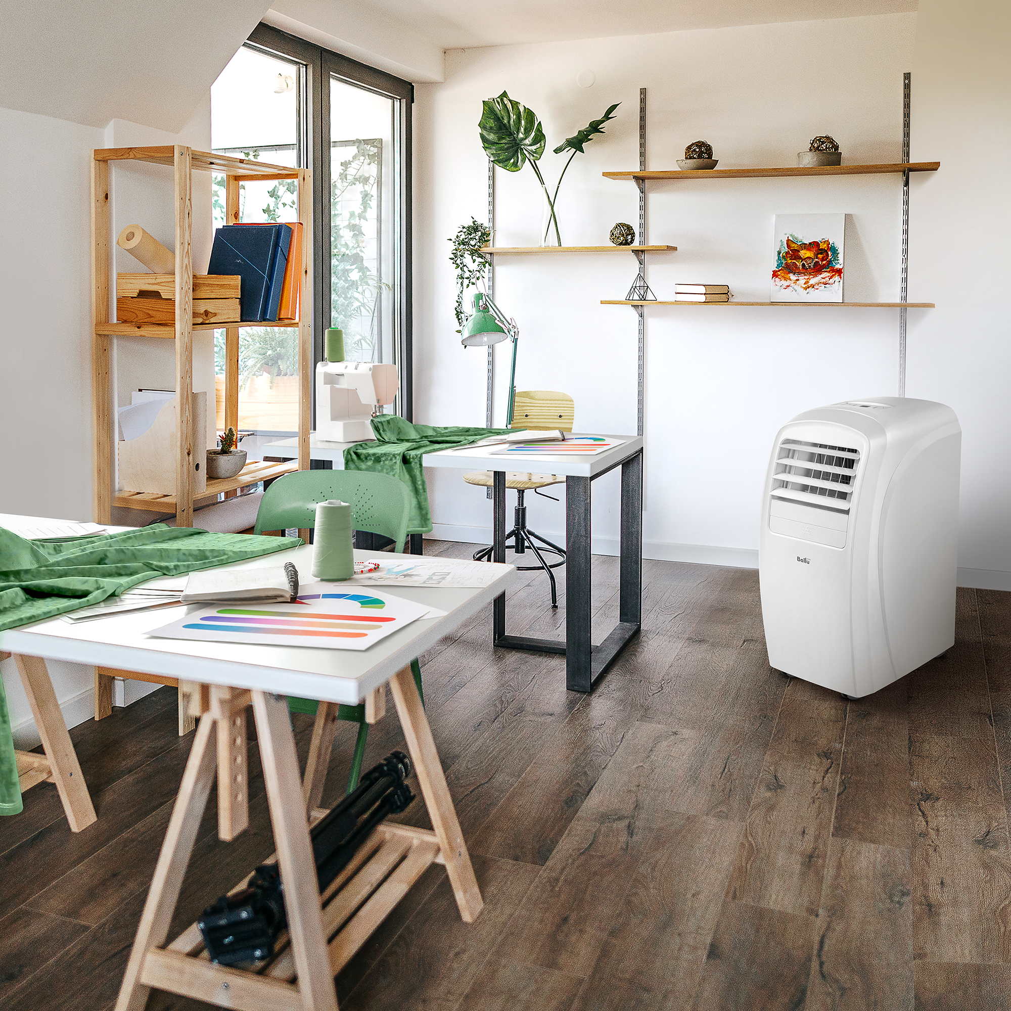 Мобильный кондиционер Ballu ВРАС-18 СЕ_20Y от магазина ЛесКонПром.ру