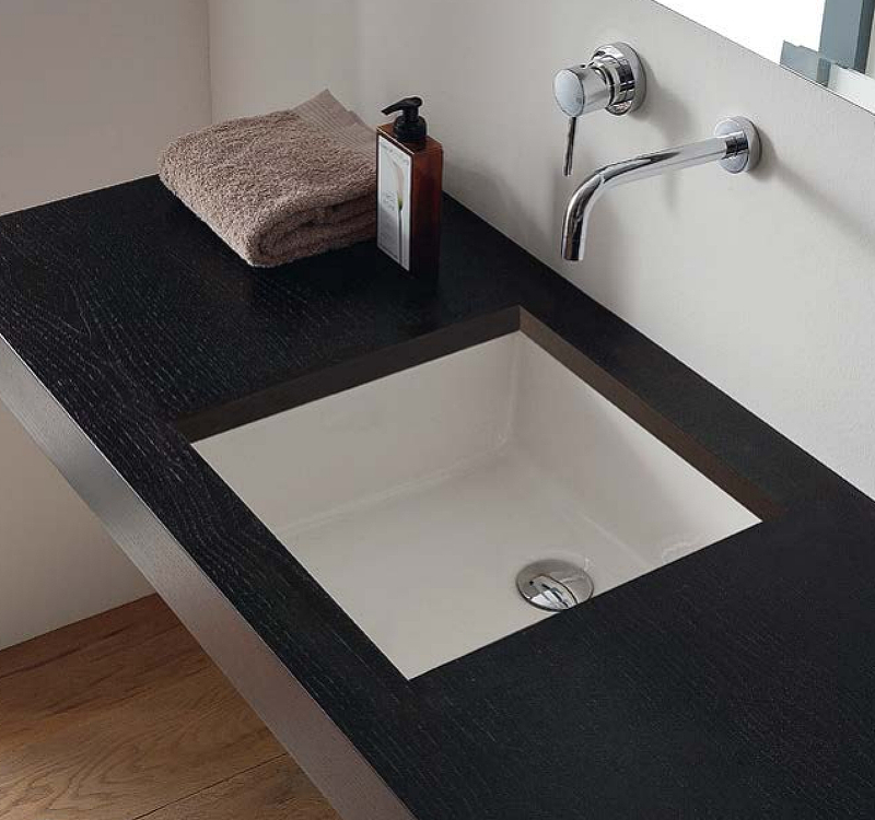 Раковина Scarabeo Gaia-Tech-Miky 42 8089 Белая от магазина ЛесКонПром.ру